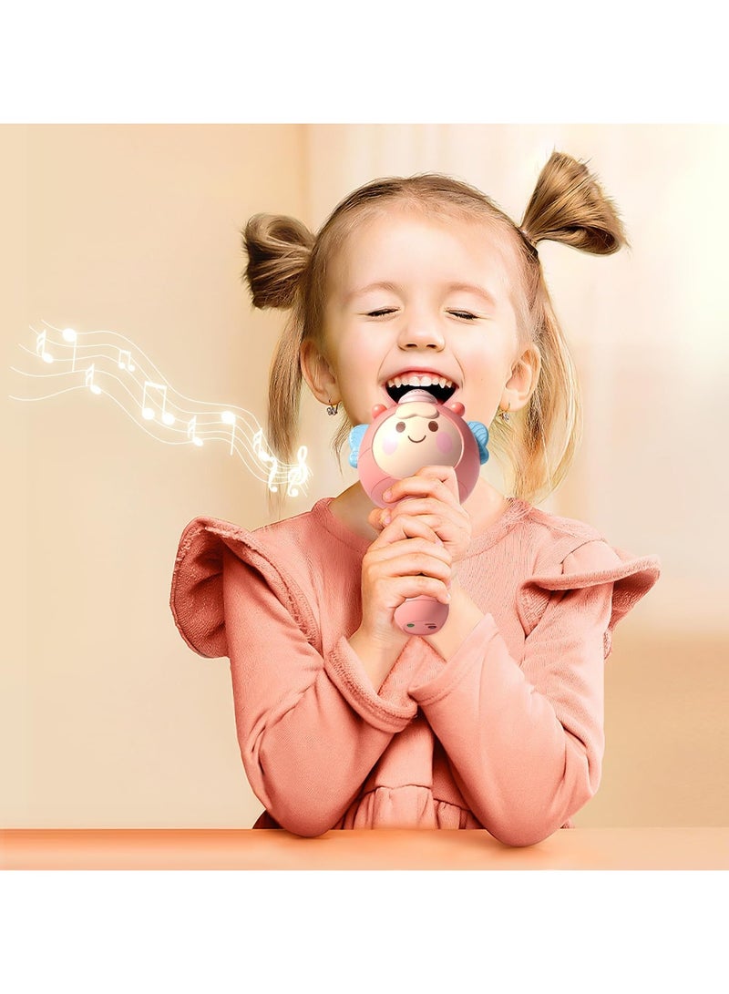 Karaoke Microphone Music Toys Portable Bluetooth Speaker Singing Mic Wireless Karaoke Machine Party Music Toy Handheld Musical Toy for  Birthday Gift - Image 3